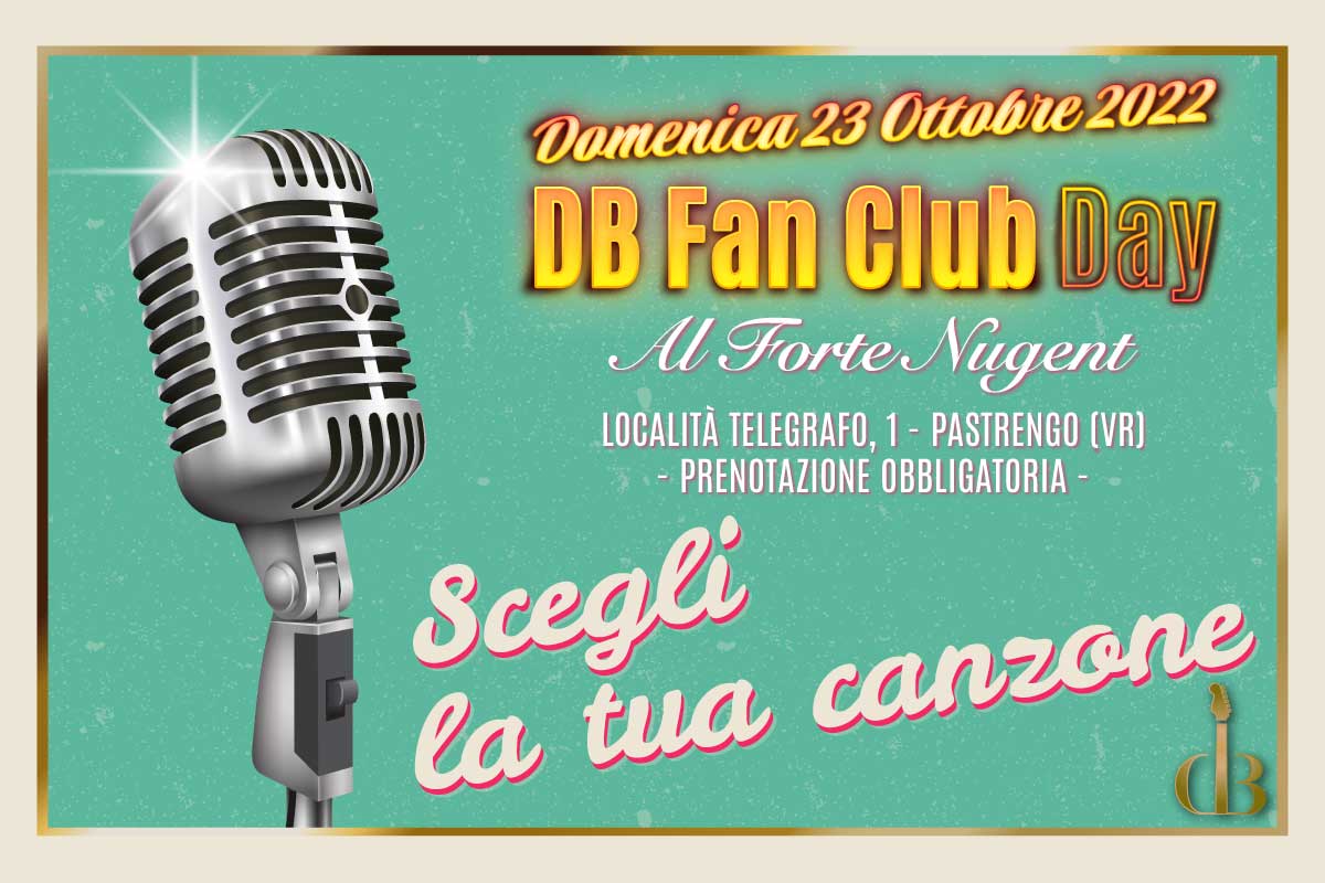 DB Fan Club Day 2022 - Scegli la tua canzone