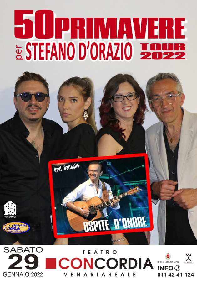 50 Primavere per Stefano D'Orazio