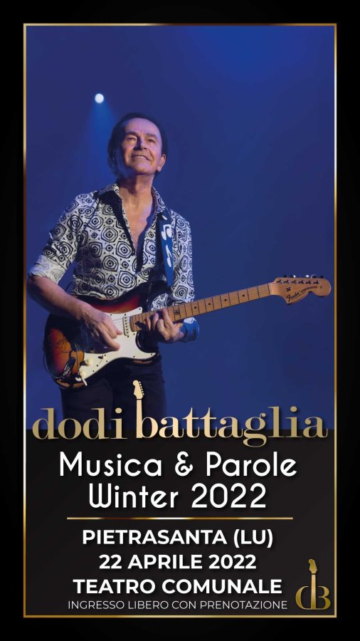 Dodi Battaglia a Musica & Parole Winter 2022