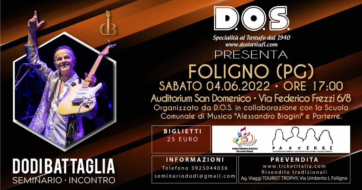 Seminario - Incontro con Dodi Battaglia a Foligno