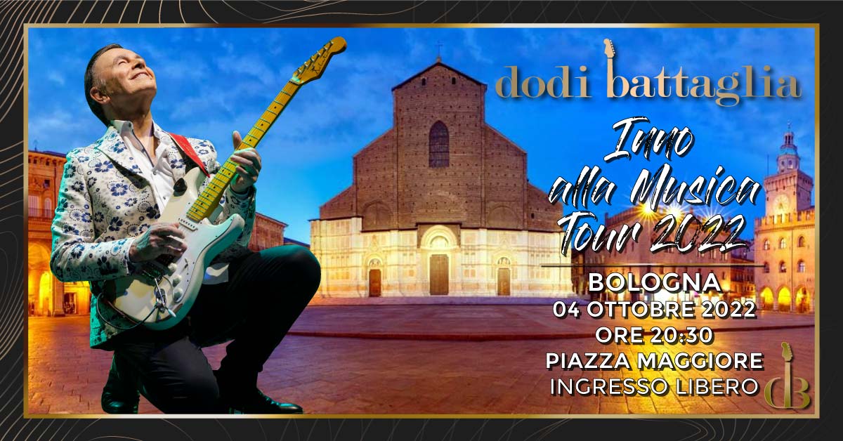Dodi Battaglia - Inno alla Musica Tour 2022 - Bologna