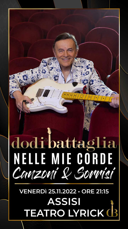 Dodi Battaglia - Nelle Mie Corde - Assisi (PG) 25.11.2022