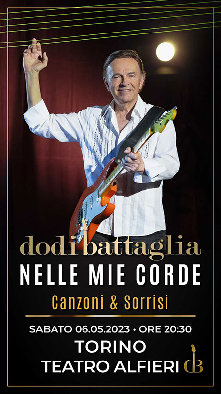 Dodi Battaglia - Nelle Mie Corde - Torino 06.05.2023