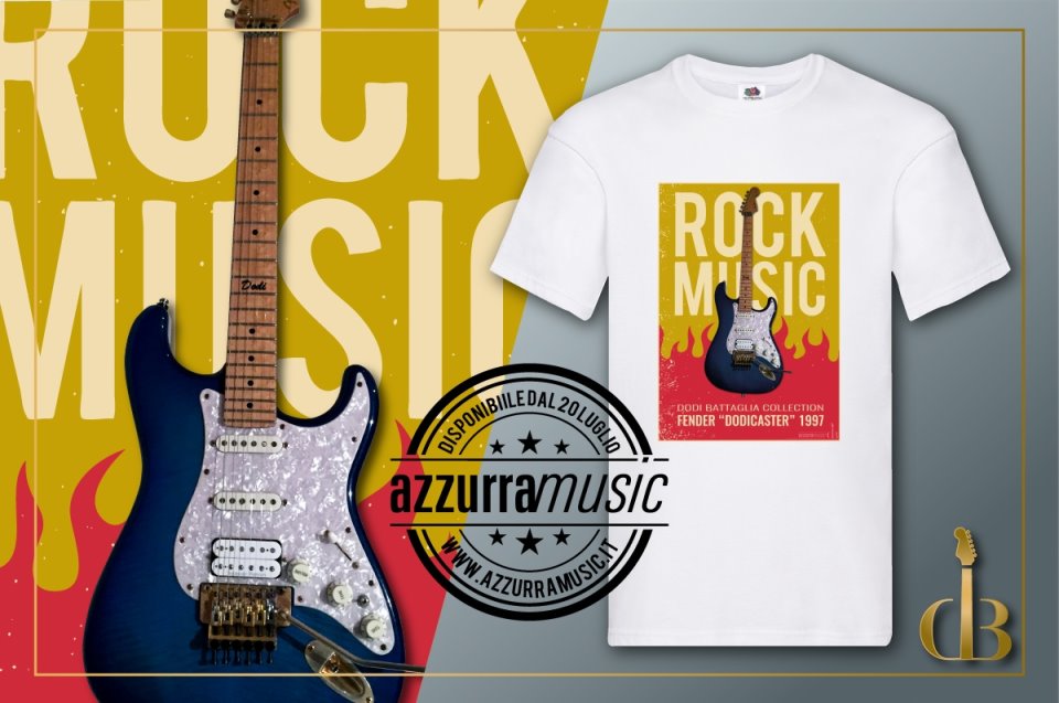 T-shirt Fender Dodicaster 1997