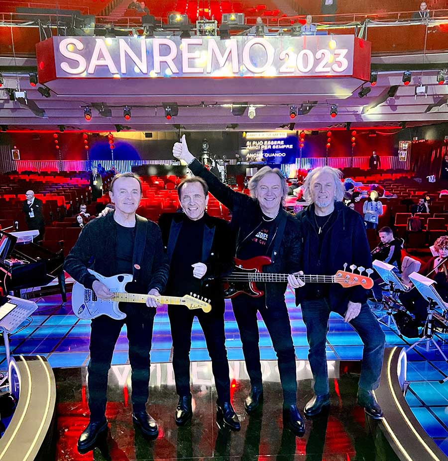 I Pooh ospiti al Festival di Sanremo