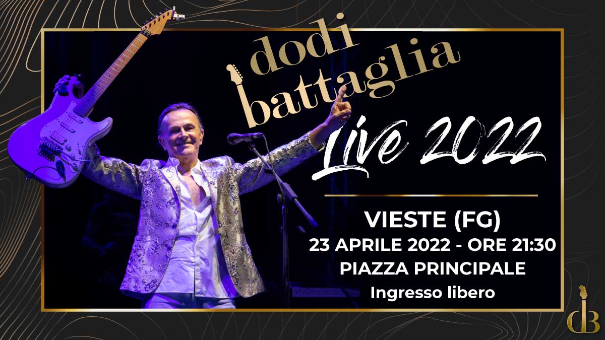 Dodi Battaglia a Vieste