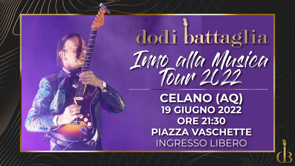 Dodi Battaglia in Concerto - Celano AQ