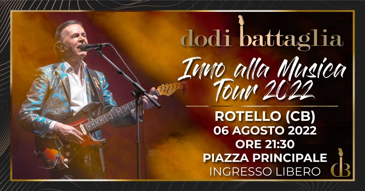 Dodi Battaglia in Concerto - Rotello CB