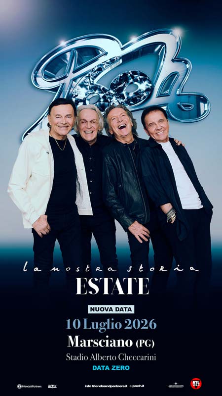 POOH 60 - La nostra storia estate - Marsciano (PG) 10.07.2026